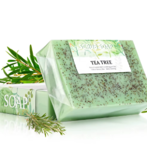 صابون فقاعات زيت شجرة الشاي